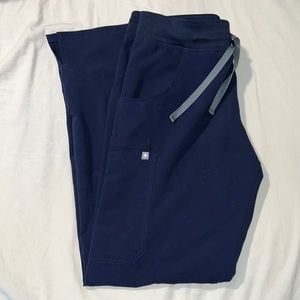 Figs Medium Navy Kade Cargo scrubs